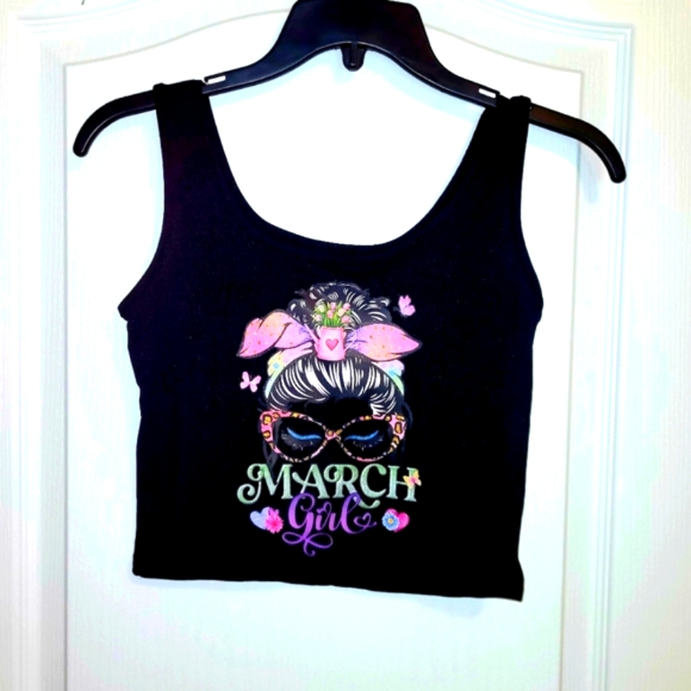 🛍Calling All March Diva's📢 Handcrafted Crop Top